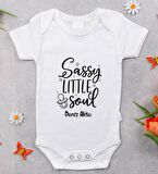 BK Kids İsimli Sassy Little Soul Tasarımlı Bebek Body Zıbın - Model 1