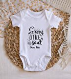 BK Kids İsimli Sassy Little Soul Tasarımlı Bebek Body Zıbın - Model 1