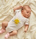 BK Kids İsimli Smile More Tasarımlı Bebek Body Zıbın - Model 1