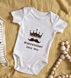 BK Kids İsimli Sünnet Oldum Tasarımlı Bebek Body Zıbın - Model 1