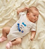 BK Kids İsimli Sünnet Tasarımlı Bebek Body Zıbın - Model 1