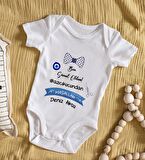 BK Kids İsimli Sünnet Tasarımlı Bebek Body Zıbın - Model 2
