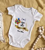 BK Kids İsimli Sünnet Tasarımlı Bebek Body Zıbın - Model 4