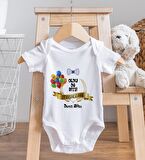 BK Kids İsimli Sünnet Tasarımlı Bebek Body Zıbın - Model 4