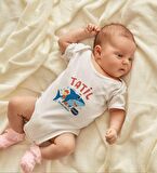 BK Kids İsimli Tatil Zamanı Tasarımlı Bebek Body Zıbın - Model 1