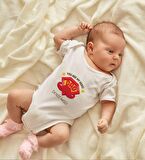 BK Kids İsimli You Are My Hero Tasarımlı Bebek Body Zıbın - Model 1