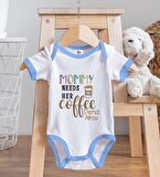 BK Kids Kişiye Özel Mavi Bebek Body Zıbın - Model 53