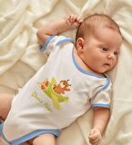 BK Kids Kişiye Özel Mavi Bebek Body Zıbın - Model 187