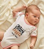 BK Kids Kişiye Özel Pembe Bebek Body Zıbın - Model 54