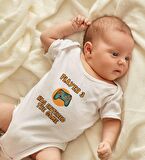 BK Kids Player 3 Tasarımlı Beyaz Bebek Body Zıbın-1