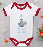 BK Kids Hoş Geldin Bebek Tasarımlı Kırmızı Bebek Body Zıbın-9