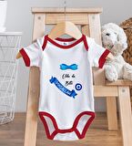 BK Kids Sünnet Tasarımlı Kırmızı Bebek Body Zıbın ve Mama Önlüğü Hediye Seti-1
