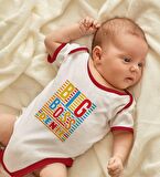 BK Kids Kişiye Özel Big Boss Tasarımlı Kırmızı Bebek Body Zıbın-1