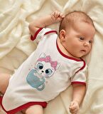 BK Kids Kişiye Özel İsimli Kırmızı Bebek Body Zıbın-5