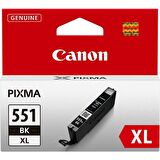 Canon CLI-551BK XL Siyah Yüksek Kapasiteli Orijinal Mürekkep Kartuş 6443B001