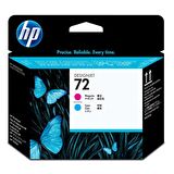 HP 72 Kırmızı ve Mavi Orijinal DesignJet Mürekkep Baskı Kafası (C9383A)