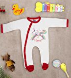 BK Kids Kişiye Özel Bebek Kıyafeti, Bebek Giyim Hediyesi, Tulum Zıbın ve Kukuletalı Şapka Seti-3