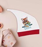 BK Kids Kişiye Özel Bebek Kıyafeti, Bebek Giyim Hediyesi, Tulum Zıbın ve Kukuletalı Şapka Seti-4