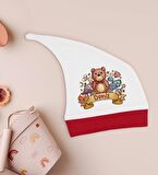 BK Kids Kişiye Özel Bebek Kıyafeti, Bebek Giyim Hediyesi, Tulum Zıbın ve Kukuletalı Şapka Seti-7