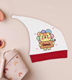 BK Kids Kişiye Özel Bebek Kıyafeti, Bebek Giyim Hediyesi, Tulum Zıbın ve Kukuletalı Şapka Seti-10