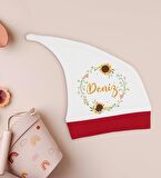 BK Kids Kişiye Özel Bebek Kıyafeti, Bebek Giyim Hediyesi, Tulum Zıbın ve Kukuletalı Şapka Seti-13