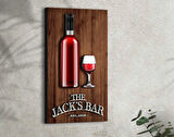 BK Gift Kişiye Özel Kabartma Tasarımlı Ahşap Bar Tabelası, Home Bar Tabela, Rustik Ev Dekorasyonu, Duvar Dekoru-7