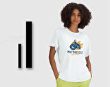 BK Gift Motorsiklet Tasarımlı Kadın Beyaz T-shirt -16, Arkadaşa Hediye, Doğum Günü Hediyesi, Sevgili Hediyesi