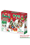 3d Puzzle Maket Yılbaşı Ağacı Ve Noel Baba.