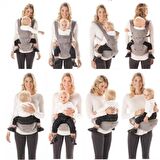 Tommybaby Vauva Hipstar 6 İn 1 Oturaklı Tam Anatomik Lüx Kanguru