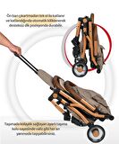 Tommybaby Golf Kabin Bebek Arabası Gold Kabin Boy