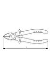 İzeltaş 3700 Opak Seri İzole Yan Keski 160 mm