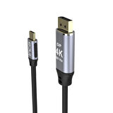 INCA ITCD-02TX TYPE-C TO DİSPLAYPORT 4K 2 METRE KABLO