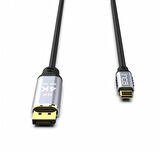 INCA ITCD-02TX TYPE-C TO DİSPLAYPORT 4K 2 METRE KABLO