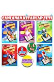3 Boyutlu Canlanan Kitaplar 4D Boyama Seti 5 Kitap 