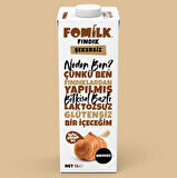 Fomilk Bitkisel Bazlı Şekersiz Fındık İçeceği 1L x 12