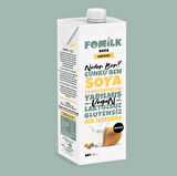 Fomilk Bitkisel Bazlı Şekersiz Soya İçeceği 1L x 12
