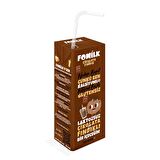 Fomilk Glutensiz Çikolatalı Laktozsuz Tam Yağlı 200 ml Fındık Sütü