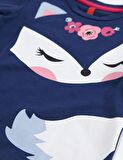 Cute Fox Kız Pantolon Takım