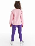 Colorfull Unicorn Kız Tunik Takım