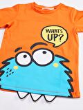 Whatsup Monster Erkek Çocuk Şort Takım