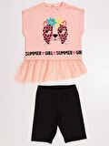 Summer Girl Kız Tunik Takım
