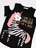 Unique Zebra Kız Tunik Takım