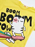 Boom Boom Cat Kız Pantolon Takım