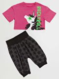 R&R Unicorn Kız T-shirt Kapri Takım