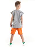 T-Rex Alev Erkek Çocuk T-Shirt Şort Takım
