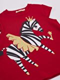 Balerin Zebra Kız T-Shirt Şort Takım