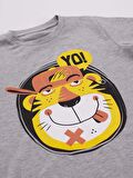 Yo Kaplan Erkek Çocuk T-Shirt Kapri Takım