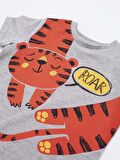 Roar Kaplan Erkek Çocuk T-Shirt Kapri Takım