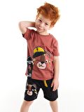 Kaykay Erkek Çocuk T-Shirt Şort Takım