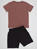 Kaykay Erkek Çocuk T-Shirt Şort Takım